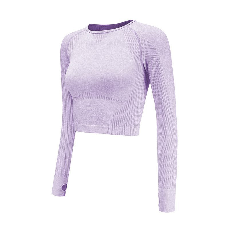 Crop Top Seamless Sport – Confort & Performance