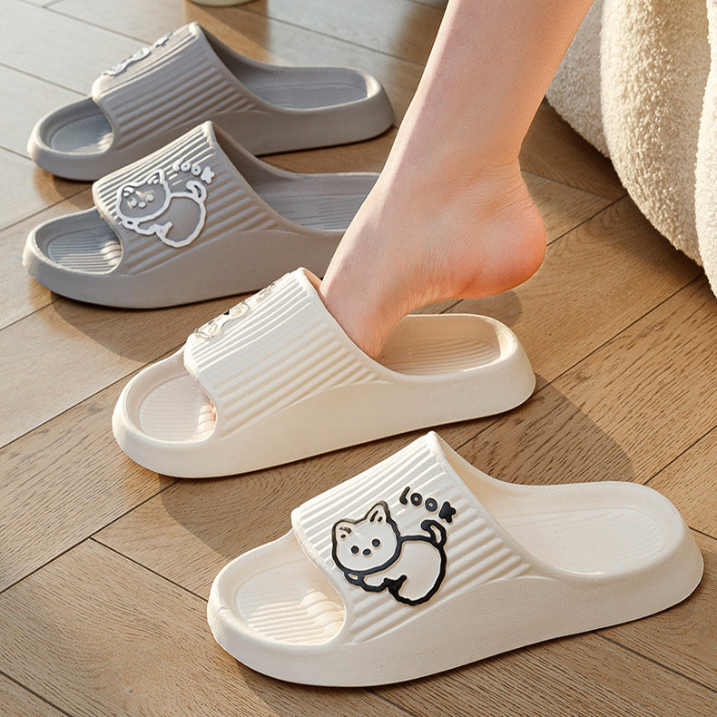 Mules Chat Antidérapantes Unisexe – Confort & Style pour l’Été