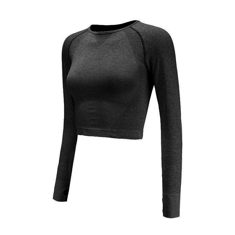 Crop Top Seamless Sport – Confort & Performance