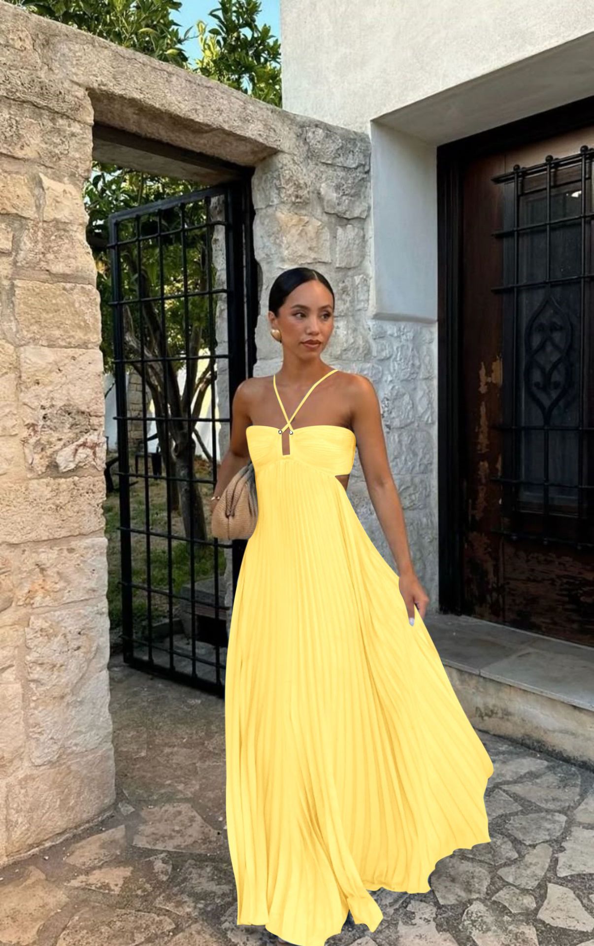 Robe Longue Sans Manches