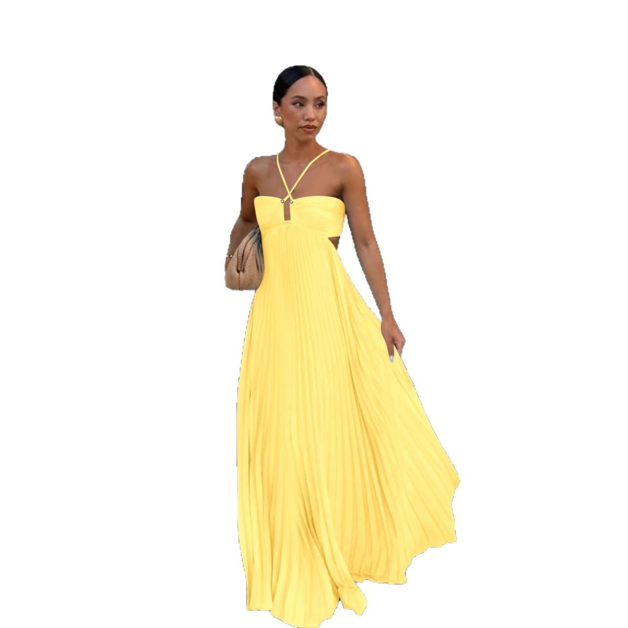Robe Longue Sans Manches