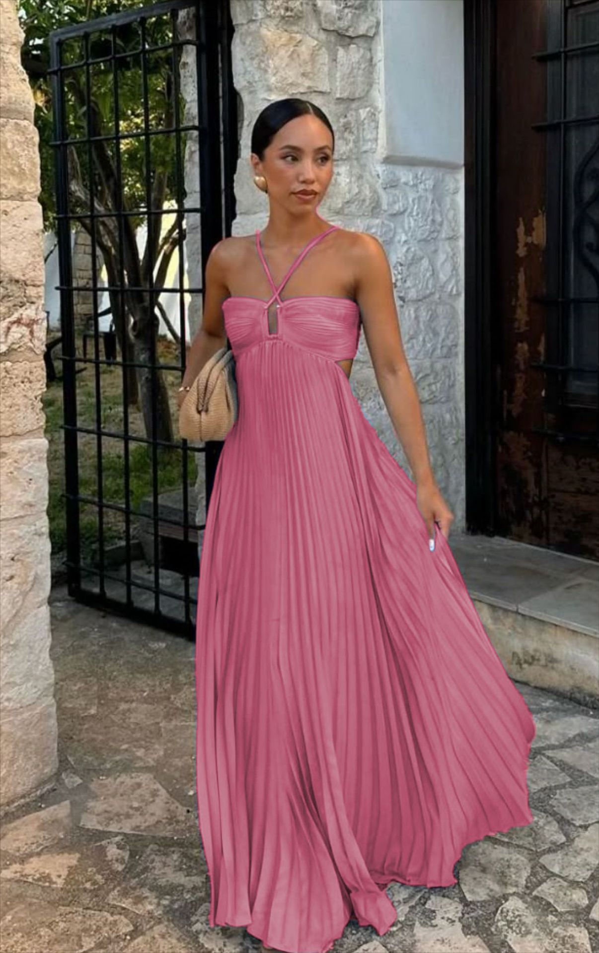 Robe Longue Sans Manches