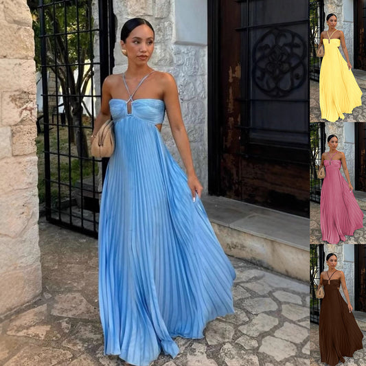 Robe Longue Sans Manches