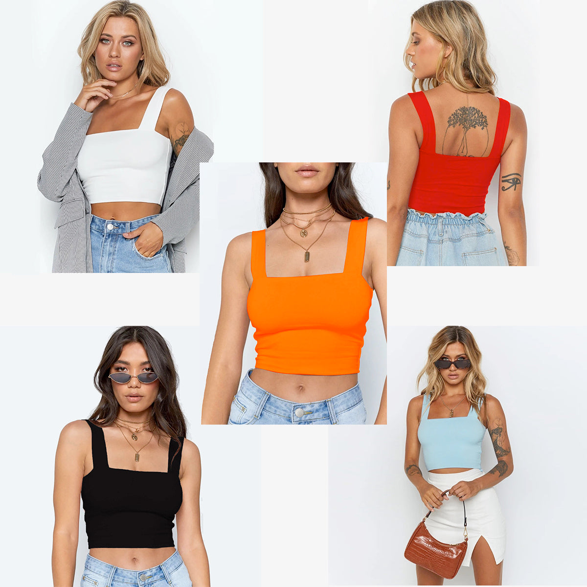 Débardeur Court "Summer Glow" – Minimalisme & Audace