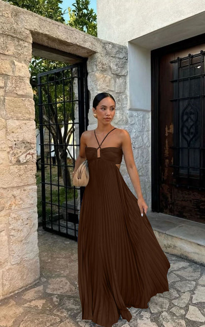 Robe Longue Sans Manches